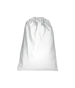 Sacchetto in cotone 120 g/m2 con chiusura a strozzo, 50 x 75 cm Handle