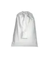 Sacchetto in cotone 120 g/m2 con chiusura a strozzo, 50 x 75 cm Handle
