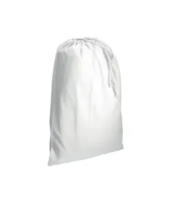 Sacchetto in cotone 120 g/m2 con chiusura a strozzo, 50 x 75 cm Handle