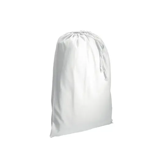 Sacchetto in cotone 120 g/m2 con chiusura a strozzo, 50 x 75 cm Handle
