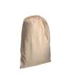 Sacchetto in cotone naturale 120 g/m2 con chiusura a strozzo, 50 x 75 cm Handle