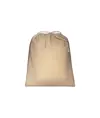 Sacchetto in cotone naturale 120 g/m2 con chiusura a strozzo, 25 x 30 cm Handle