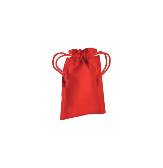 Sacchetto in TNT 80g/m2 con chiusura a strozzo, 10 x 14 cm Handle