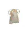 Sacchetto in TNT 80g/m2 con chiusura a strozzo, 15 x 20 cm Handle