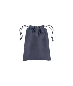 Sacchetto in TNT 80g/m2 con chiusura a strozzo, 15 x 20 cm Handle