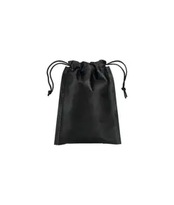Sacchetto in TNT 80g/m2 con chiusura a strozzo, 15 x 20 cm Handle