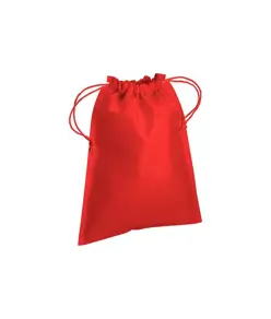 Sacchetto in TNT 80g/m2 con chiusura a strozzo, 25 x 30 cm Handle