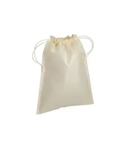 Sacchetto in TNT 80g/m2 con chiusura a strozzo, 25 x 30 cm Handle