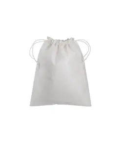 Sacchetto in TNT 80g/m2 con chiusura a strozzo, 25 x 30 cm Handle