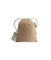 Sacchetto regalo in cotone organico 140g/m2, 15 x 20 cm Handle