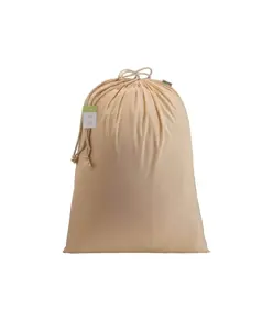 Sacchetto regalo in cotone organico 140g/m2, 40 x 50 cm Handle