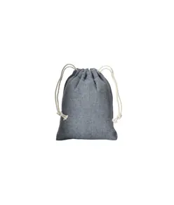 Sacchetto regalo in cotone riciclato 150g/m2, 10 x 14 cm Handle