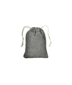Sacchetto regalo in cotone riciclato 150g/m2, 10 x 14 cm Handle