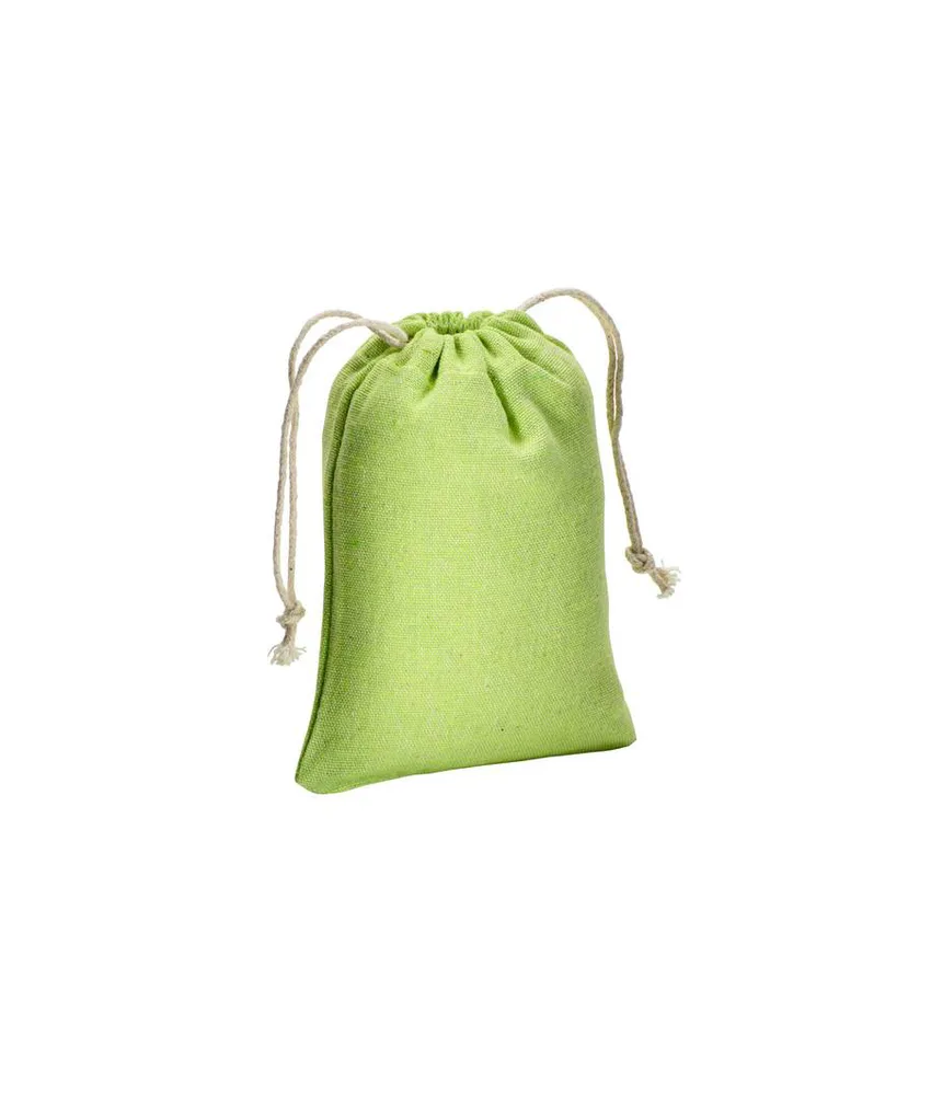 100 pezzi Sacchetto regalo in cotone riciclato 150g/m2, 10 x 14 cm Handle