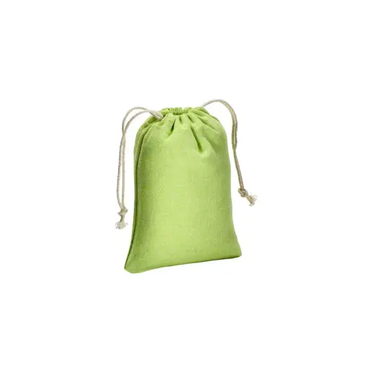 Sacchetto regalo in cotone riciclato 150g/m2, 10 x 14 cm Handle
