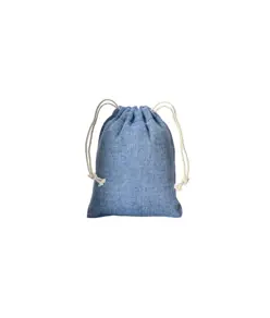 Sacchetto regalo in cotone riciclato 150g/m2, 10 x 14 cm Handle