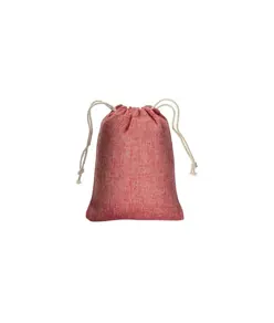 Sacchetto regalo in cotone riciclato 150g/m2, 10 x 14 cm Handle