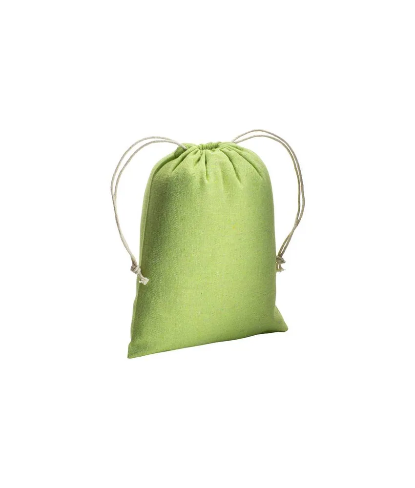 100 pezzi Sacchetto regalo in cotone riciclato 150g/m2, 15 x 20 cm Handle