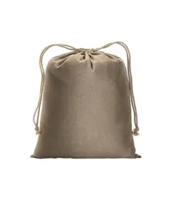 Sacchetto regalo in cotone riciclato 150g/m2, 40 x 50 cm Handle