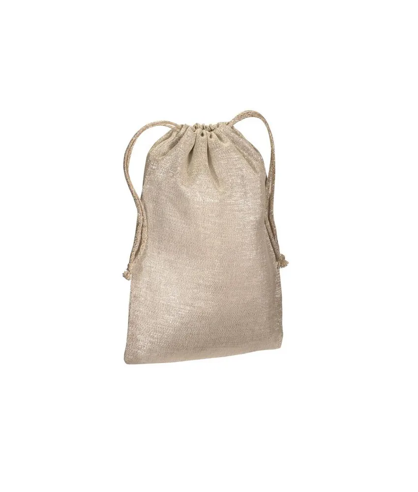 50 pezzi Sacchetto regalo in policotone brillante 90 g/m2 con chiusura a strozzo Handle