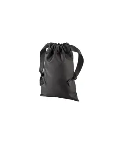 Sacchetto regalo  in R-pet 210T con chiusura a strozzo, 10x14 cm Handle