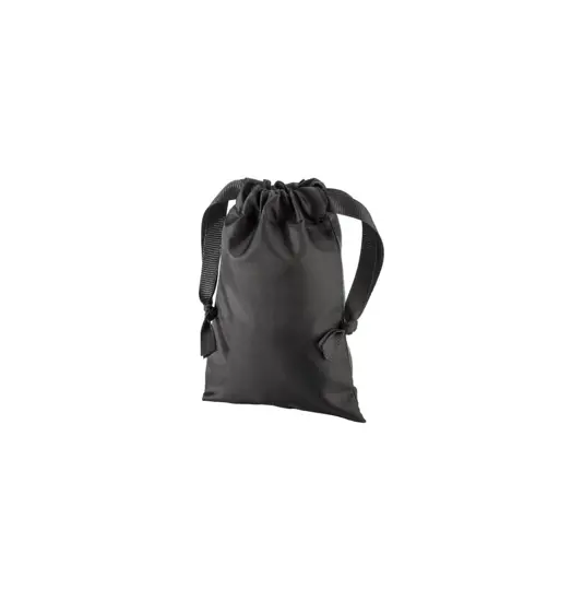 Sacchetto regalo  in R-pet 210T con chiusura a strozzo, 10x14 cm Handle