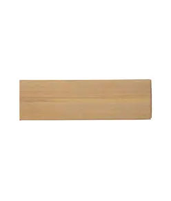 Set di due penne a scatto in bamboo, di cui una con gommino per touch screen