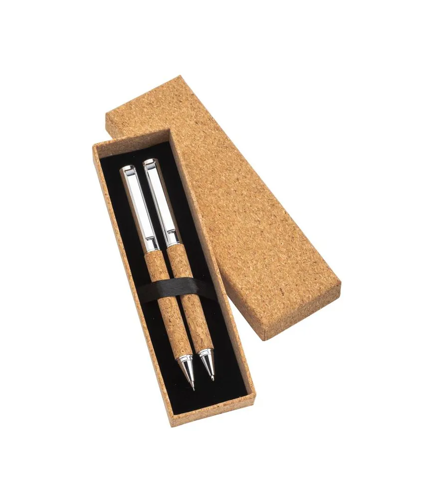 25 pezzi Set penne in sughero