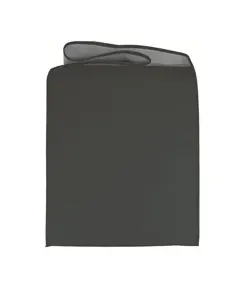 Shopper bicolore in TNT, tracolla e soffietto Handle