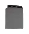 Shopper bicolore in TNT, tracolla e soffietto Handle