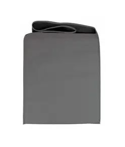 Shopper bicolore in TNT, tracolla e soffietto Handle