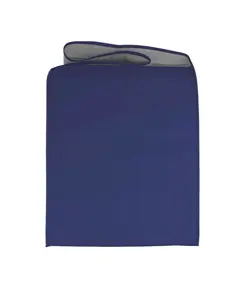 Shopper bicolore in TNT, tracolla e soffietto Handle