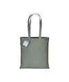 Shopper carbon neutral in cotone riciclato  280 g/m2, manici lunghi Handle