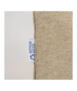 Shopper carbon neutral in cotone riciclato  280 g/m2, manici lunghi Handle