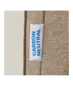 Shopper carbon neutral in cotone riciclato 280 g/m2, manici lunghi e soffietto Handle