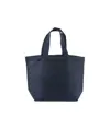 Shopper con soffietto alla base in cotone 120 g/m2, manici corti Handle