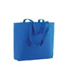 Shopper con soffietto alla base in cotone 135 g/m2, manici lunghi Handle