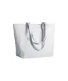 Shopper con soffietto alla base in cotone 280 g/m2, manici lunghi Handle