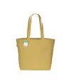 Shopper con soffietto alla base in cotone riciclato 280 g/m2, manici lunghi Handle