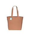 Shopper con soffietto alla base in cotone riciclato 280 g/m2, manici lunghi Handle