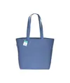 Shopper con soffietto alla base in cotone riciclato 280 g/m2, manici lunghi Handle