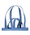 Shopper con soffietto alla base in cotone riciclato 280 g/m2, con doppi manici Handle