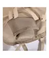 Shopper con soffietto alla base in cotone riciclato 280 g/m2, con doppi manici Handle