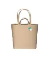 Shopper con soffietto alla base in cotone riciclato 280 g/m2, con doppi manici Handle