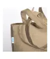 Shopper con soffietto alla base in cotone riciclato 280 g/m2, con doppi manici Handle