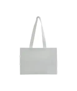 Shopper con soffietto alla base in TNT 70 g/m2 termosaldato, manici lunghi Handle