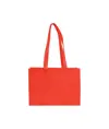 Shopper con soffietto alla base in TNT 70 g/m2 termosaldato, manici lunghi Handle