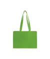 Shopper con soffietto alla base in TNT 70 g/m2 termosaldato, manici lunghi Handle