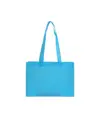 Shopper con soffietto alla base in TNT 70 g/m2 termosaldato, manici lunghi Handle