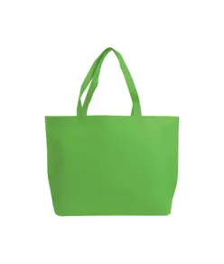 Shopper con soffietto alla base in TNT termosaldato, manici lunghi Handle